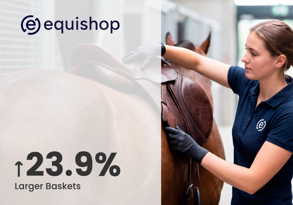 Search, Recommendations and Chat in Action: Equishop’s 23.9% Larger Baskets