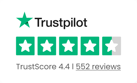 Trustpilot review score