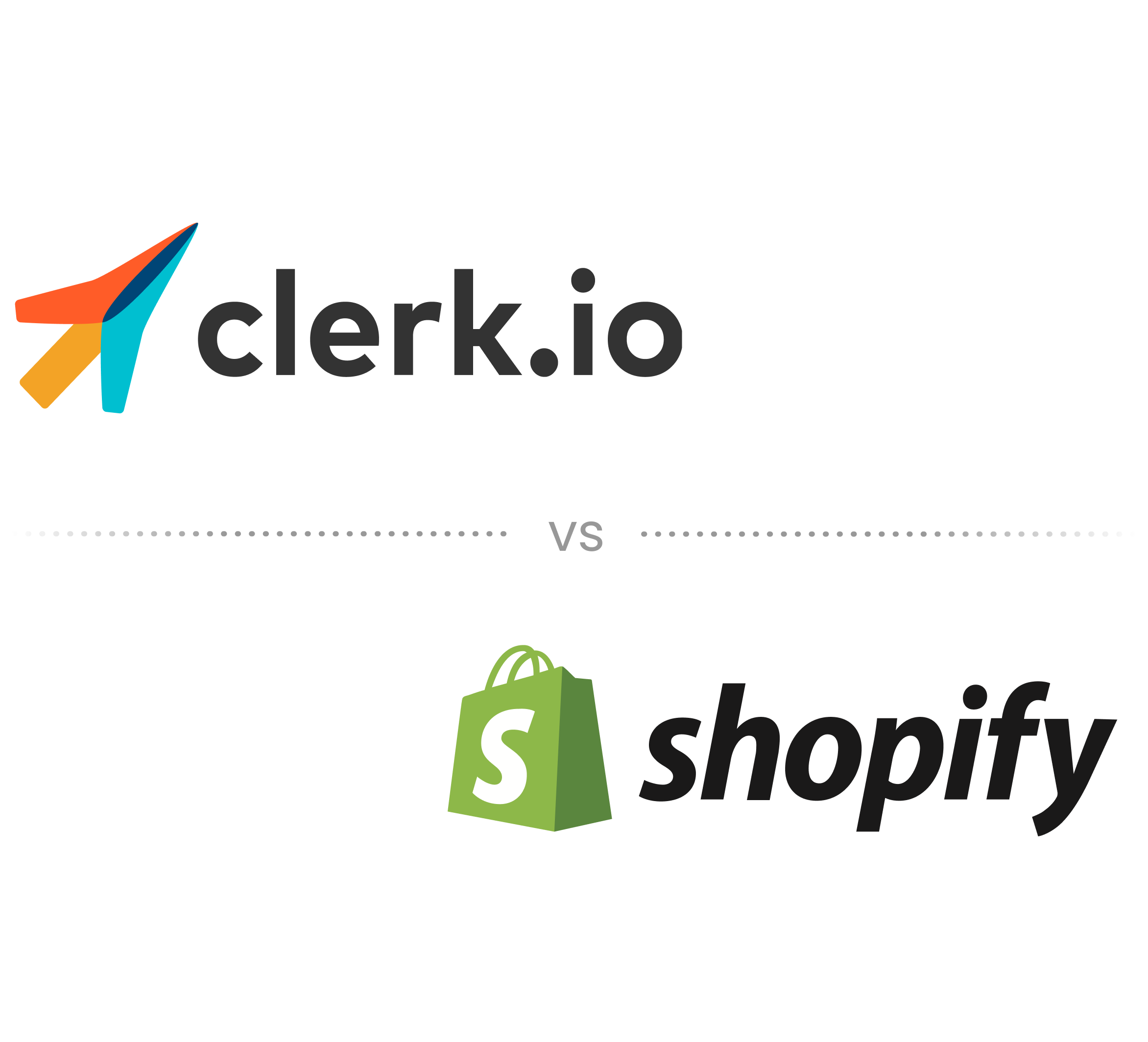Shopify and Clerk.io logos