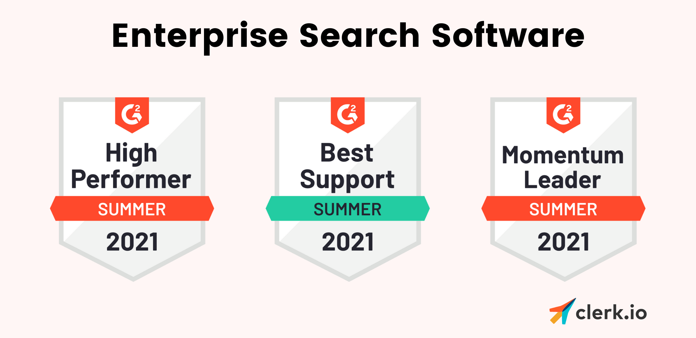 G2 enterprise search sofrware badge