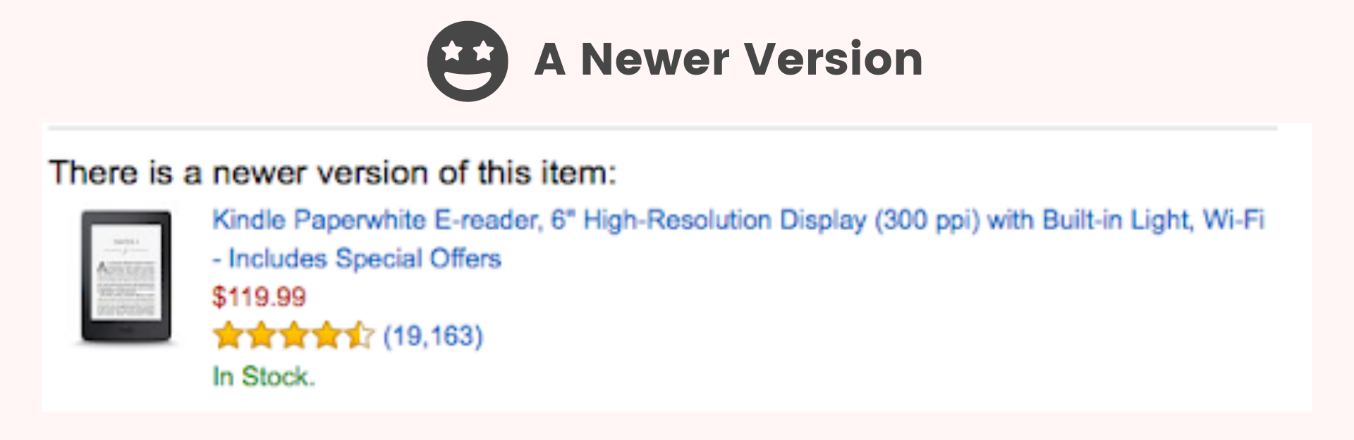 Amazon newer version