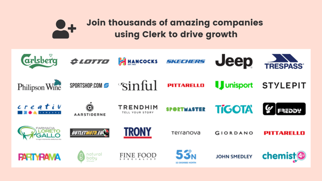 Clerk.io customers