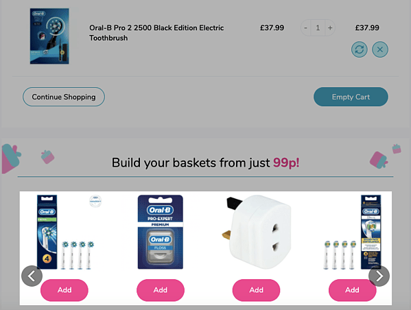 chemist4u product recommendations