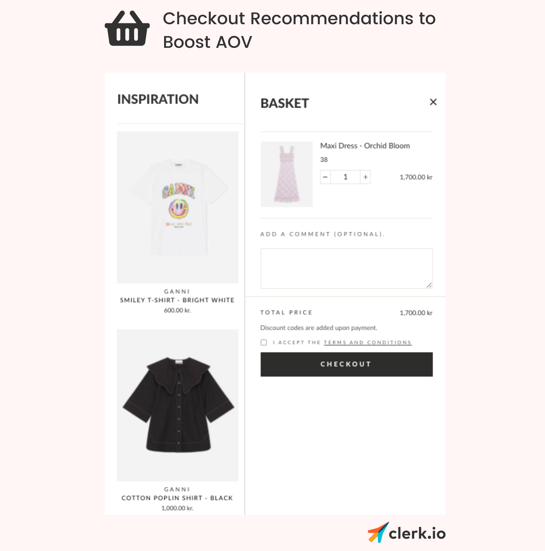 checkout recommendations