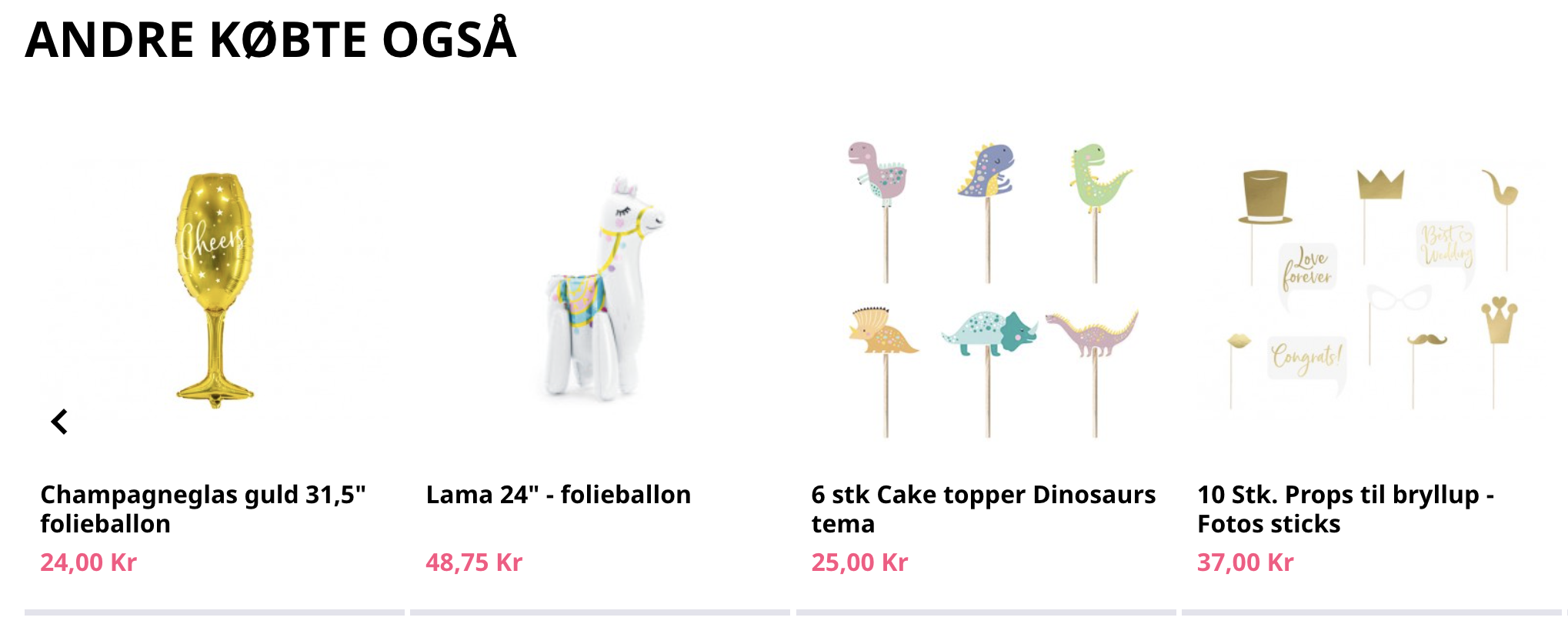 Andre købte også