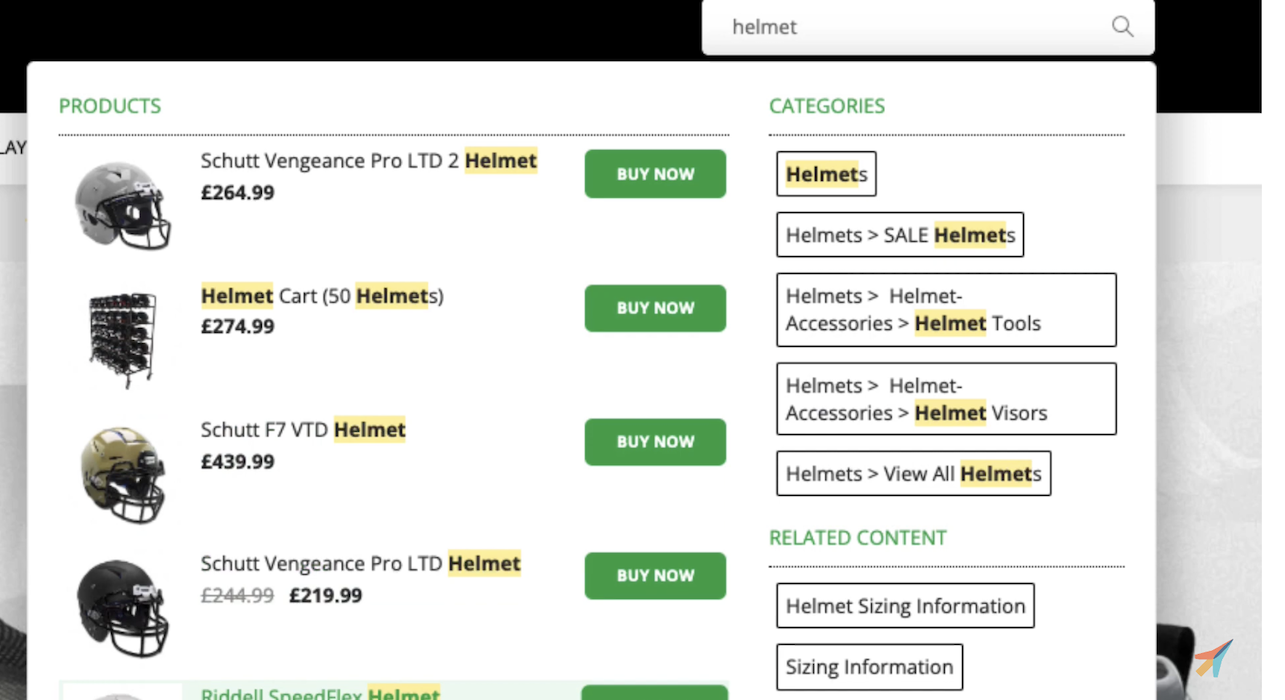Clerk Instant Search dropdown
