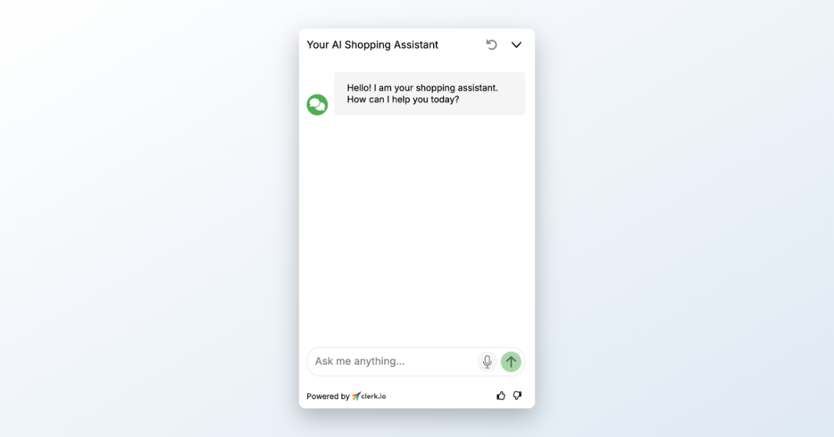 Finally Your Customers Can Speak to Your Webshop