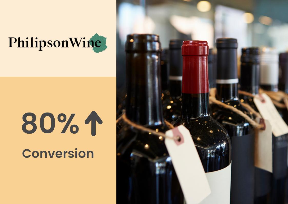 How Philipson Wine Achieved An 80% Higher Conversion Rate With Clerk
