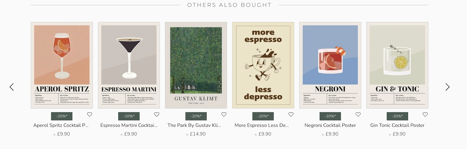Recommendations on site