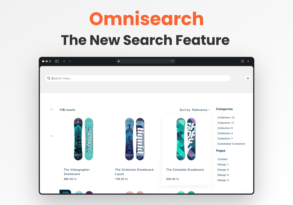 Omnisearch: Enhance E-Commerce Search Experience for Customers