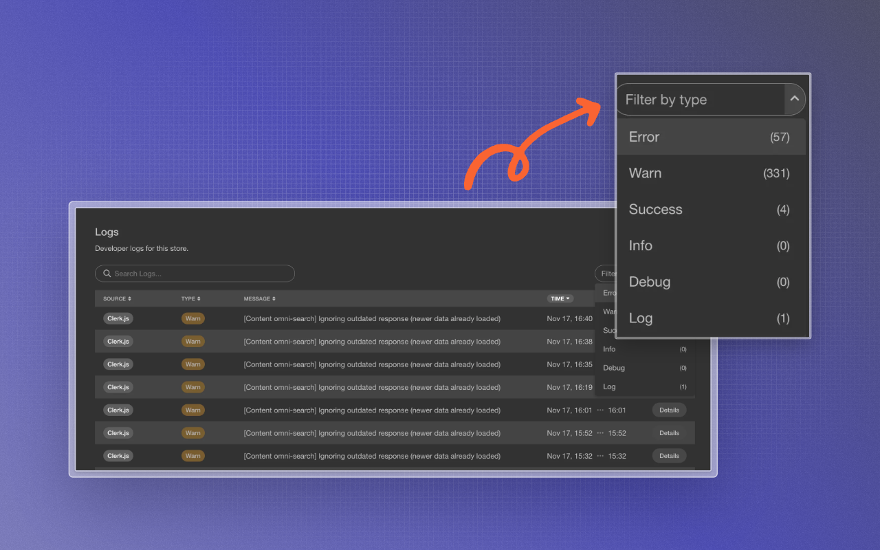 A Faster, Smarter Developer Logs Experience