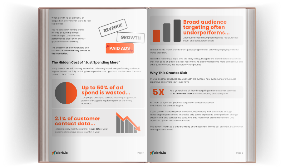 Inside How to Drive E-commerce Growth Without Increasing Your Ad Spend, page spread 1