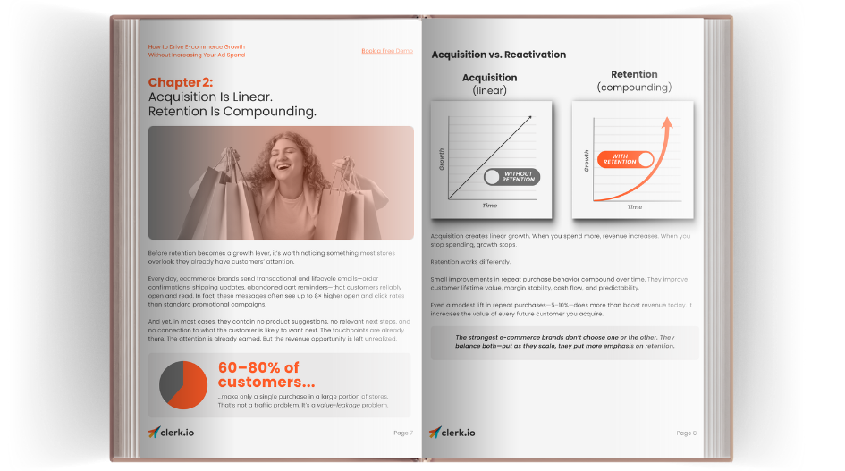 Inside How to Drive E-commerce Growth Without Increasing Your Ad Spend, page spread 2