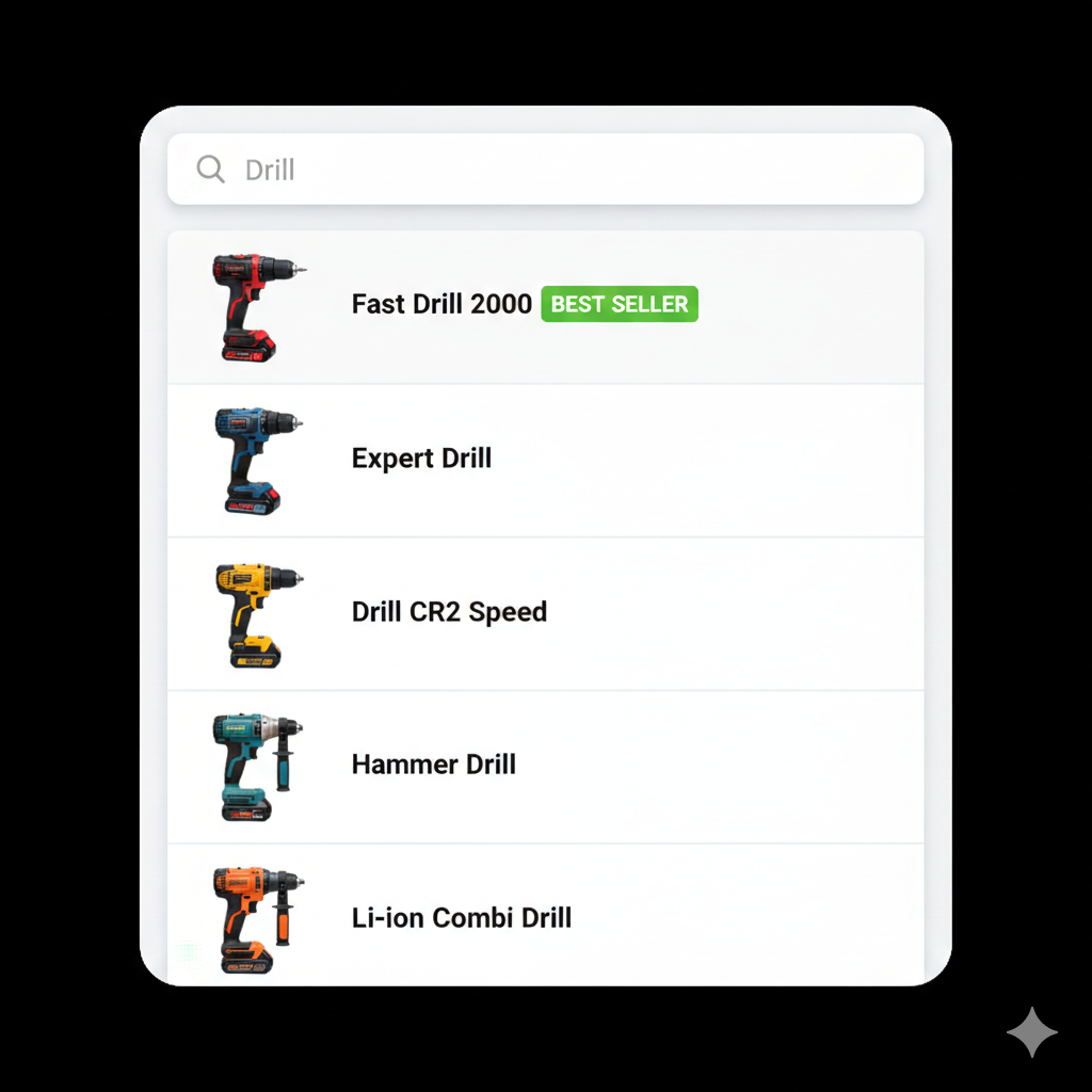 Increase Search Speed with Real-Time Query Suggestions for E-Commerce