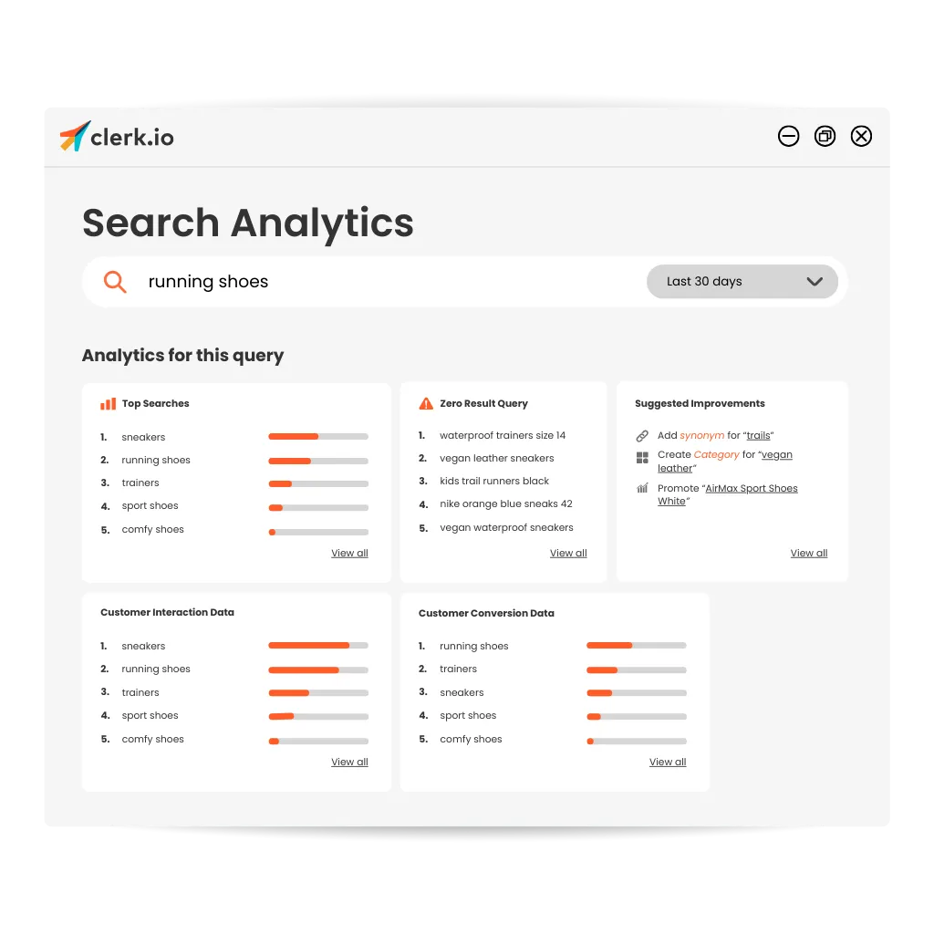 Improve E-commerce Search Performance with Search Analytics