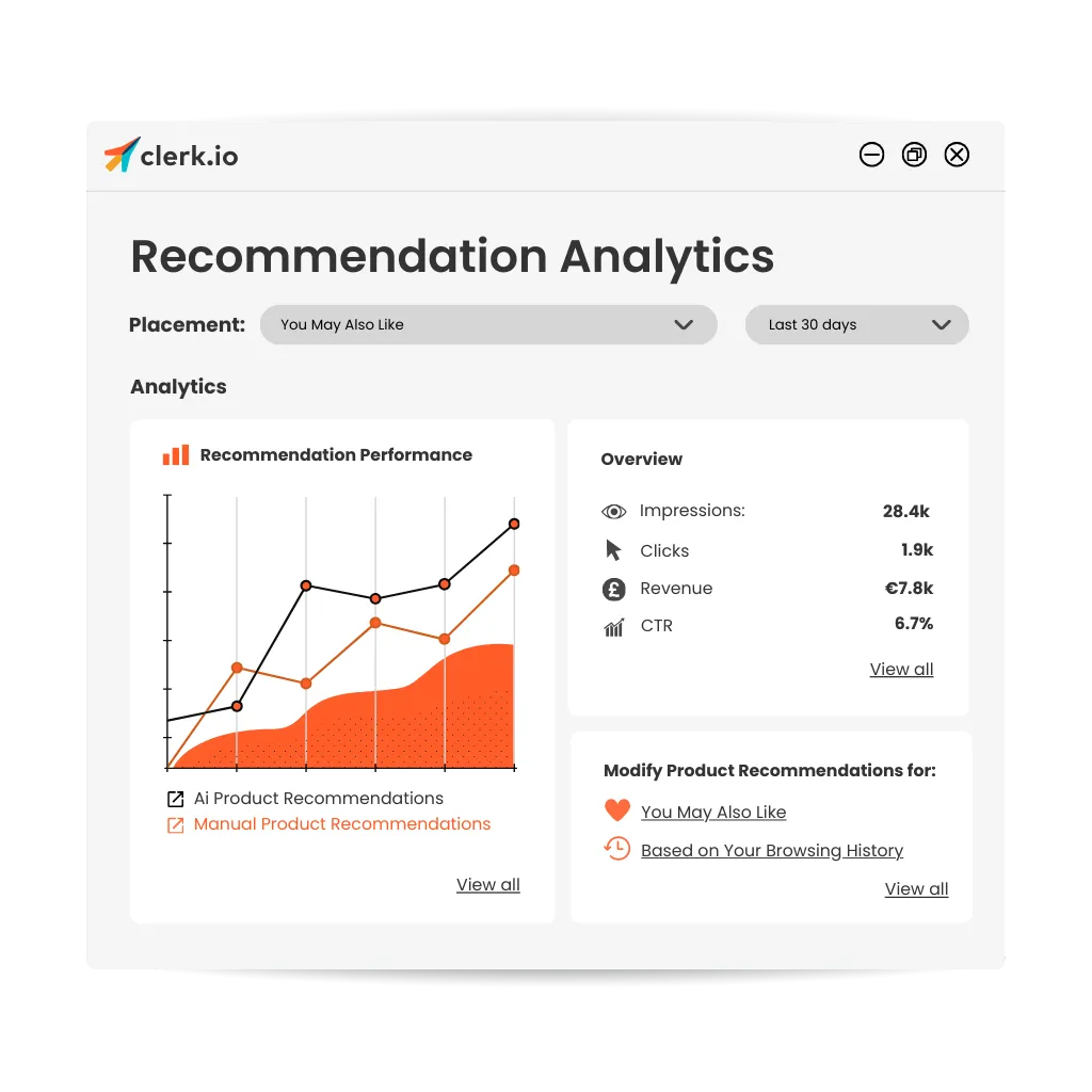 Optimize Recommendations with E-Commerce Analytics