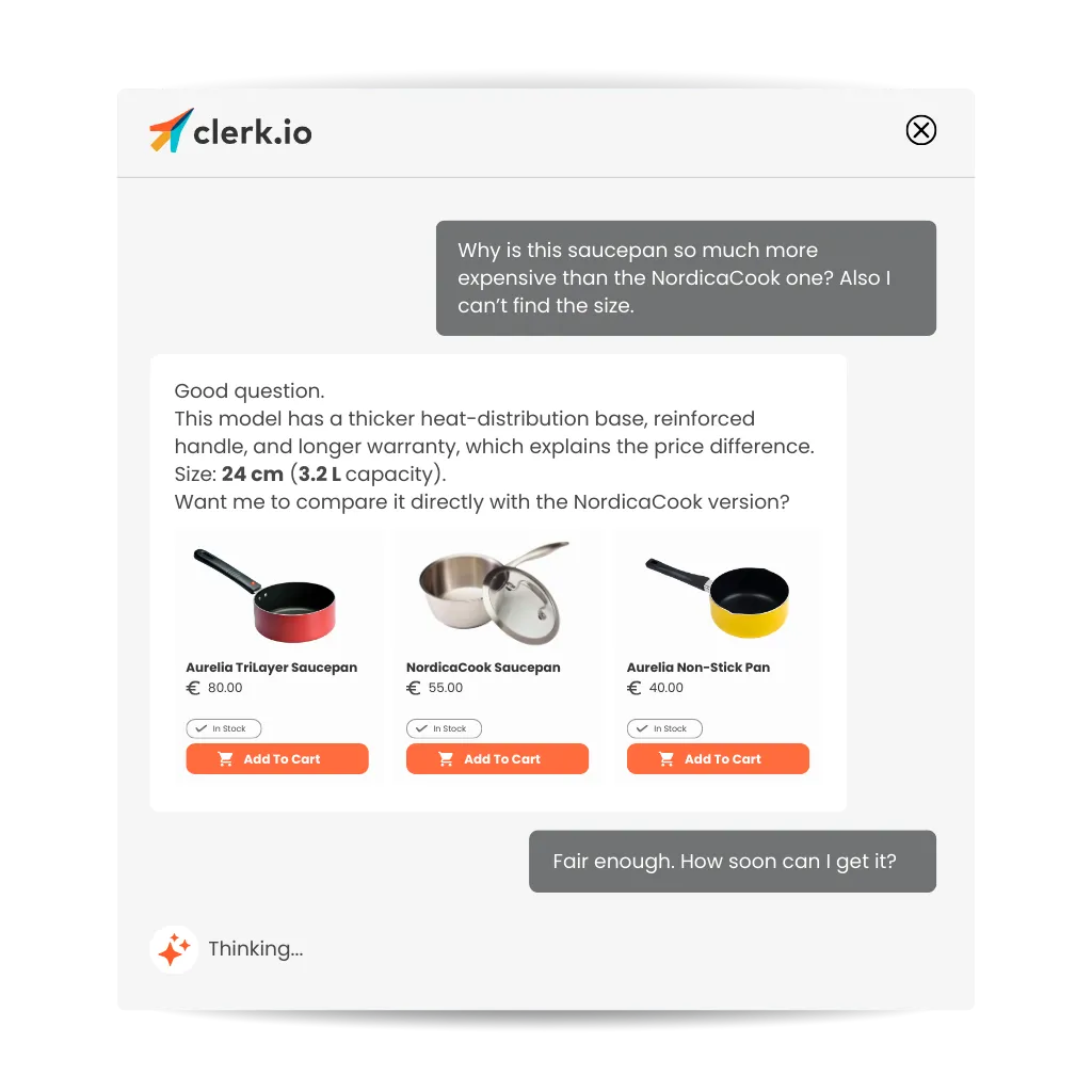 Reduce Cart Abandonment with Real-Time AI Chat Product Answers