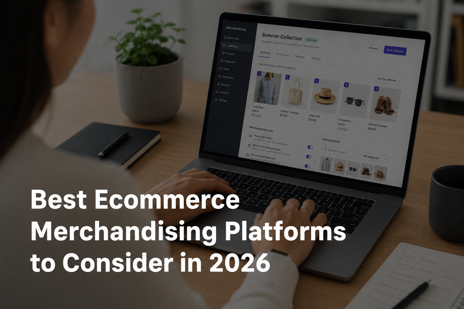 Best Ecommerce Merchandising Platforms to Consider in 2026