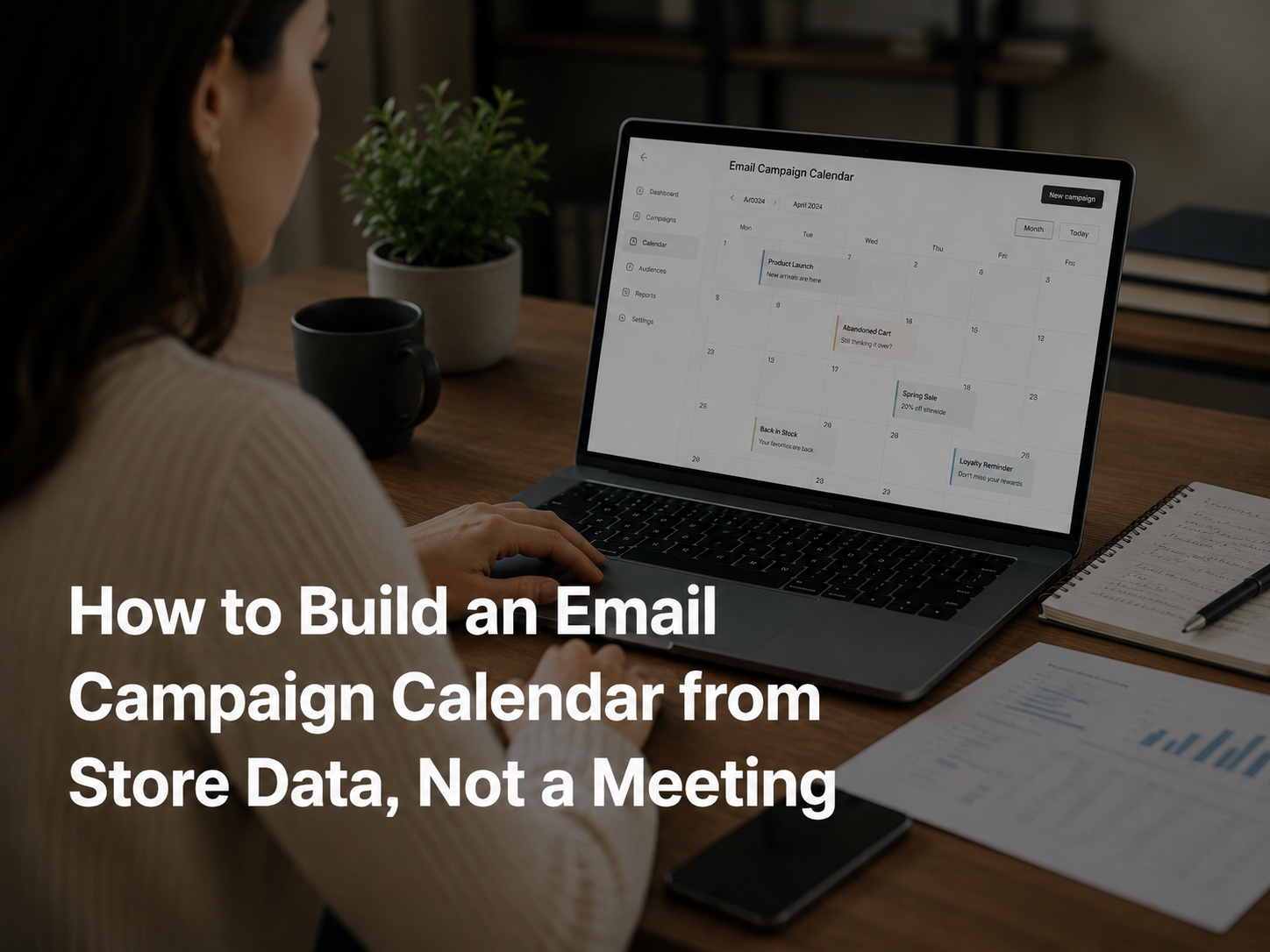 How to Build an Email Campaign Calendar from Store Data, Not a Meeting