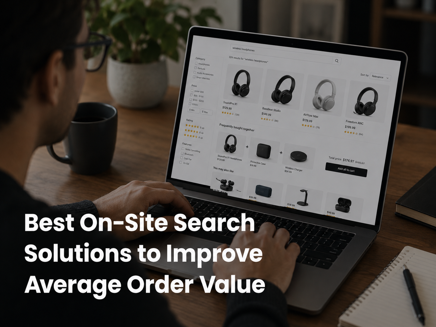 Best On-Site Search Solutions to Improve Average Order Value