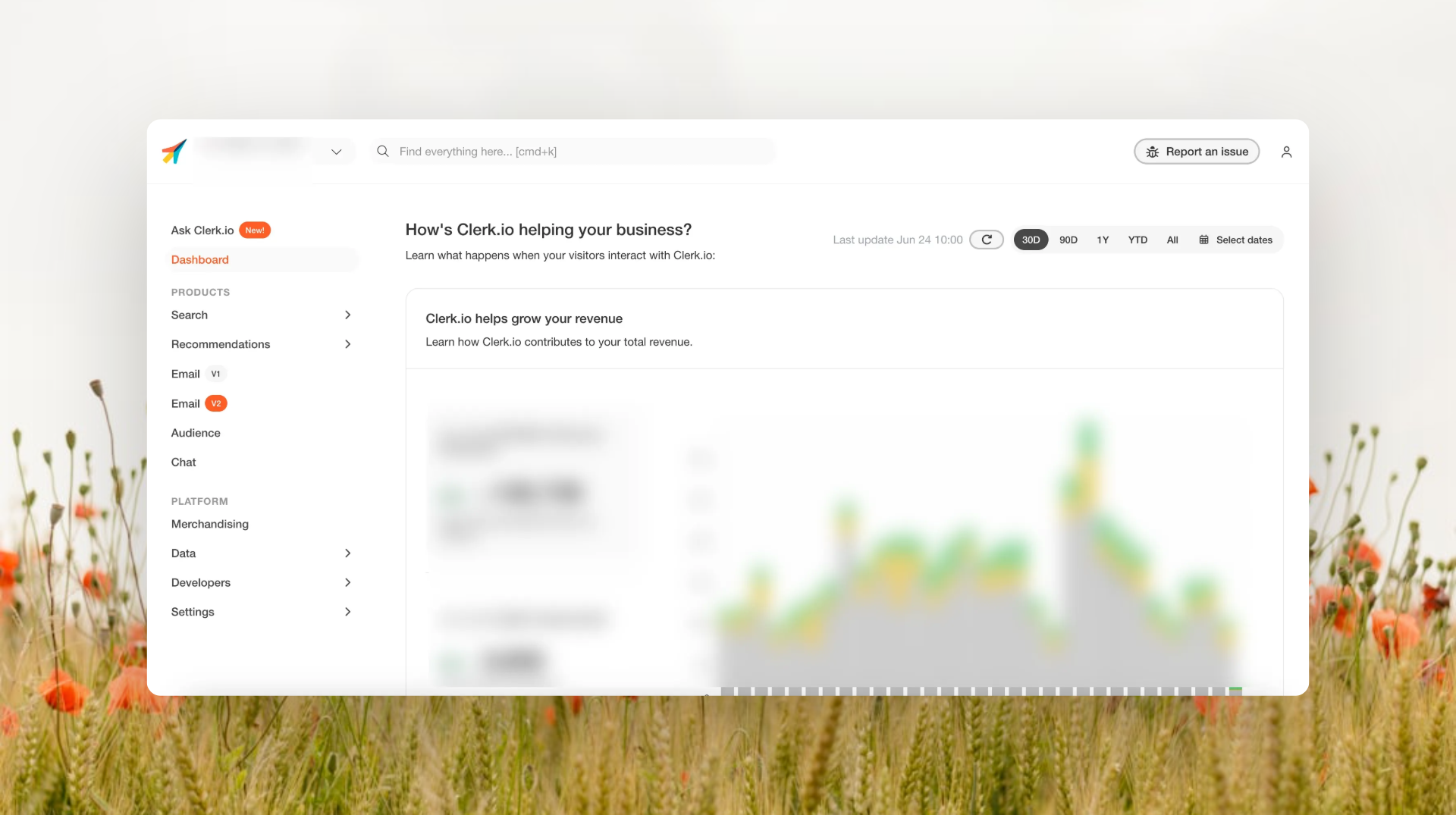 Reporting an issue in my.clerk.io just got easier