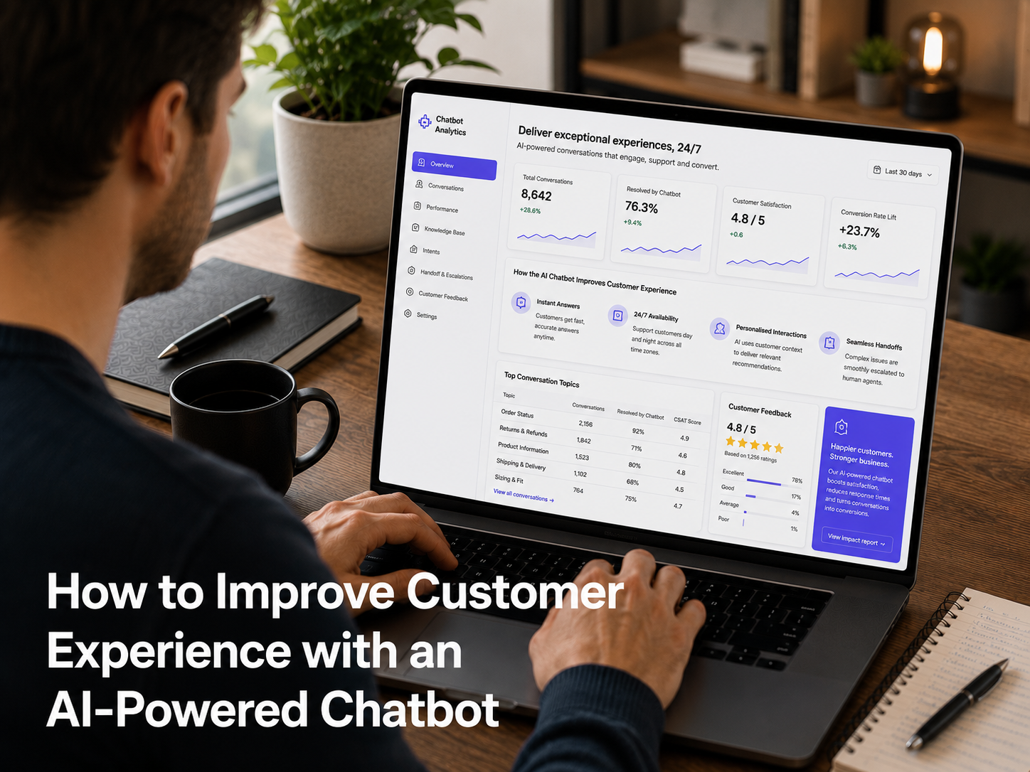 How to Improve Customer Experience with an AI-Powered Chatbot