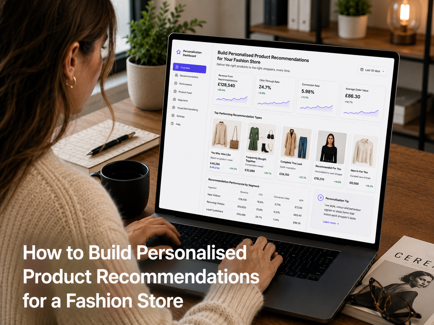 How to Build Personalised Product Recommendations for a Fashion Store