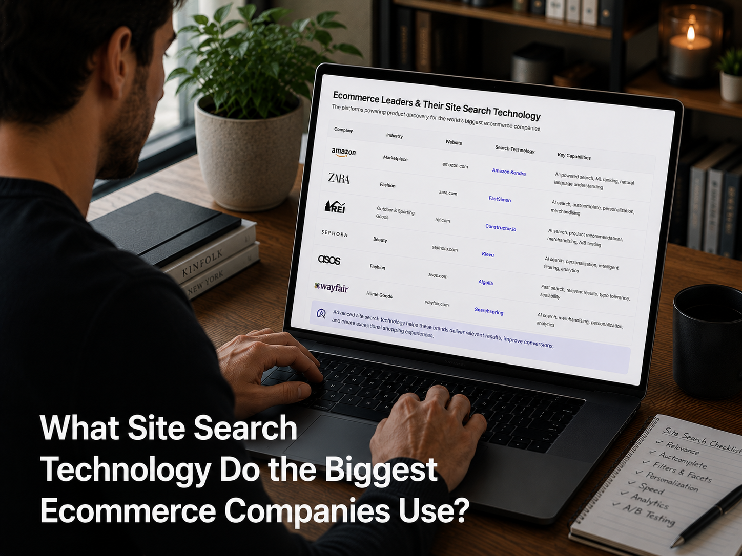 What Site Search Technology Do the Biggest Ecommerce Companies Use?