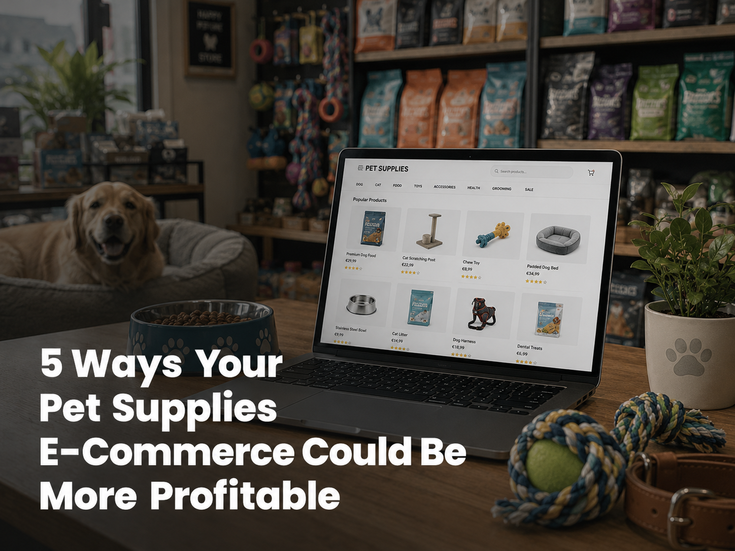 5 Ways Your Pet Supplies E-Commerce Could Be More Profitable