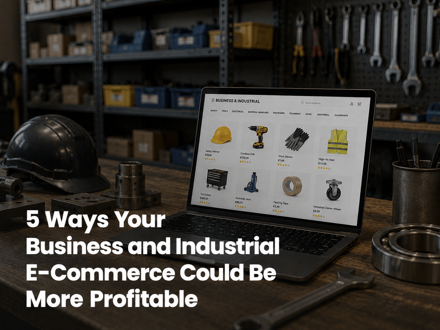 5 Ways Your Business and Industrial E-Commerce Could Be More Profitable