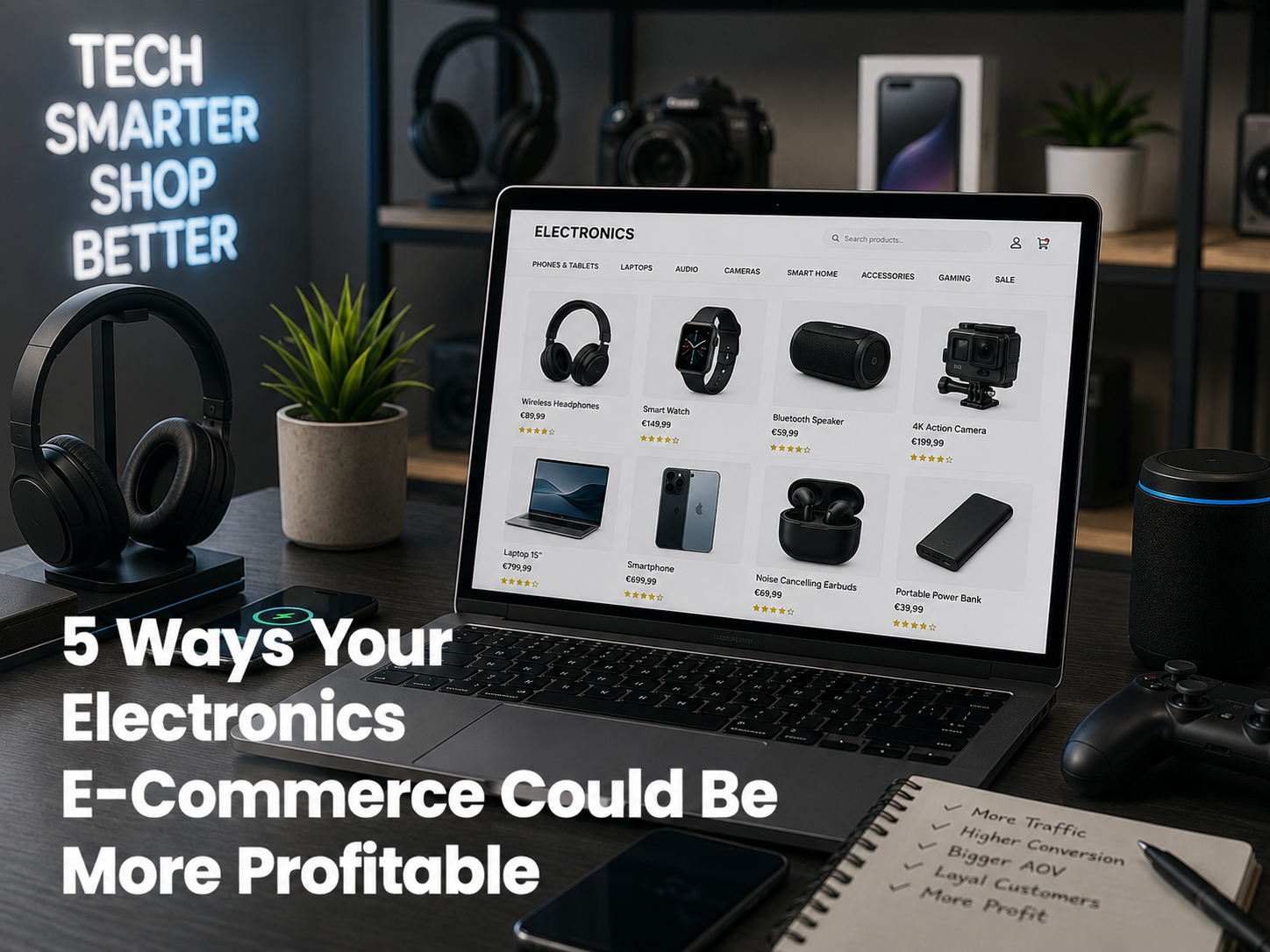 5 Ways Your Electronics E-Commerce Could Be More Profitable