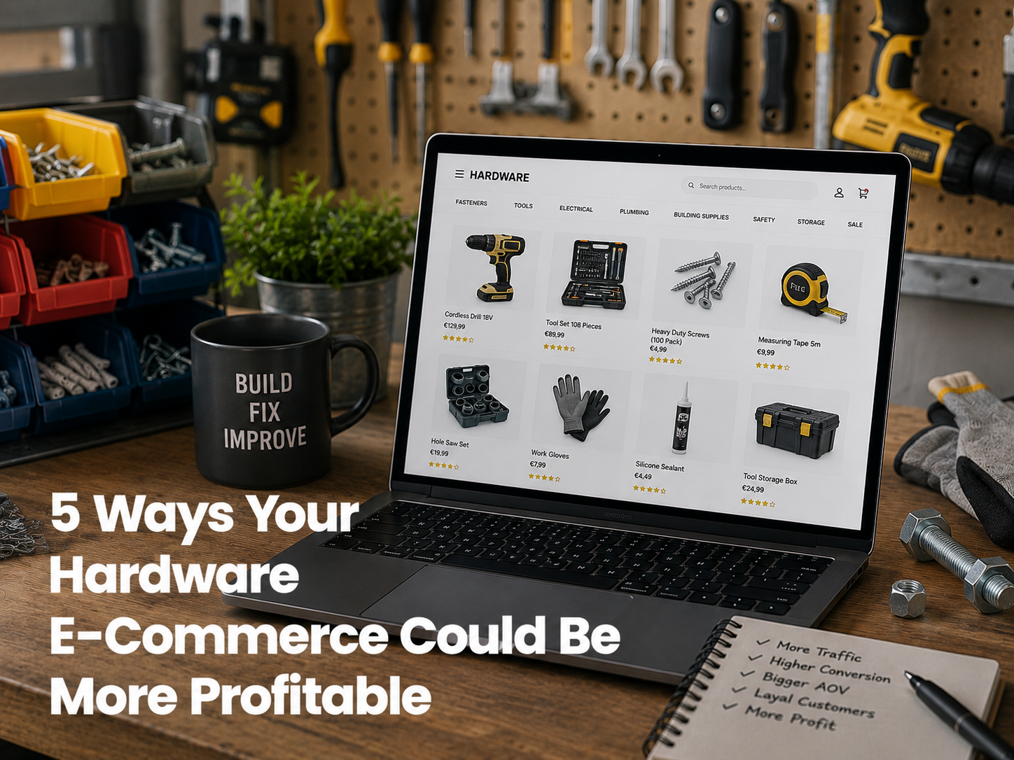5 Ways Your Hardware E-Commerce Could Be More Profitable